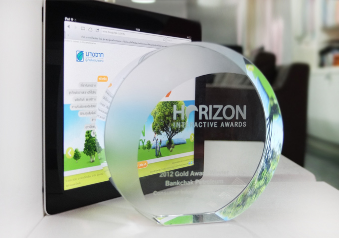 2013 Horizon Interactive Awards: Gold Award in Consumer Information category for Bangchak Petroleum Plc.